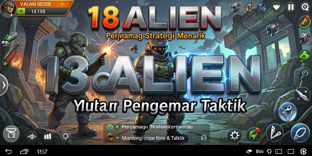 Screenshot dari gameplay menarik 138ALIEN yang penuh strategi.