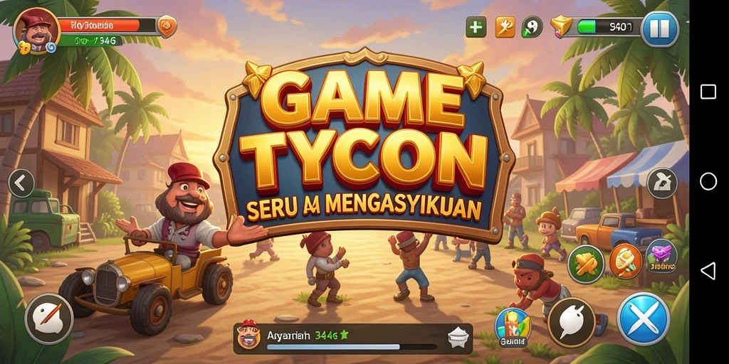 Tampilan gameplay <strong>3446</strong> yang penuh aksi dan strategi seru.