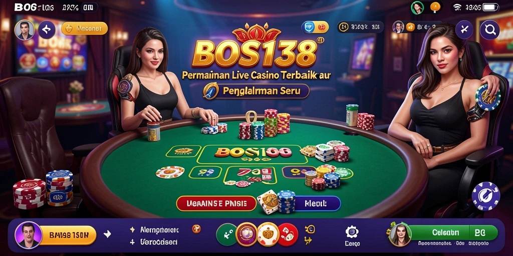 Tampilan screenshot utama BOS138 yang menunjukkan gameplay seru dan interaktif.