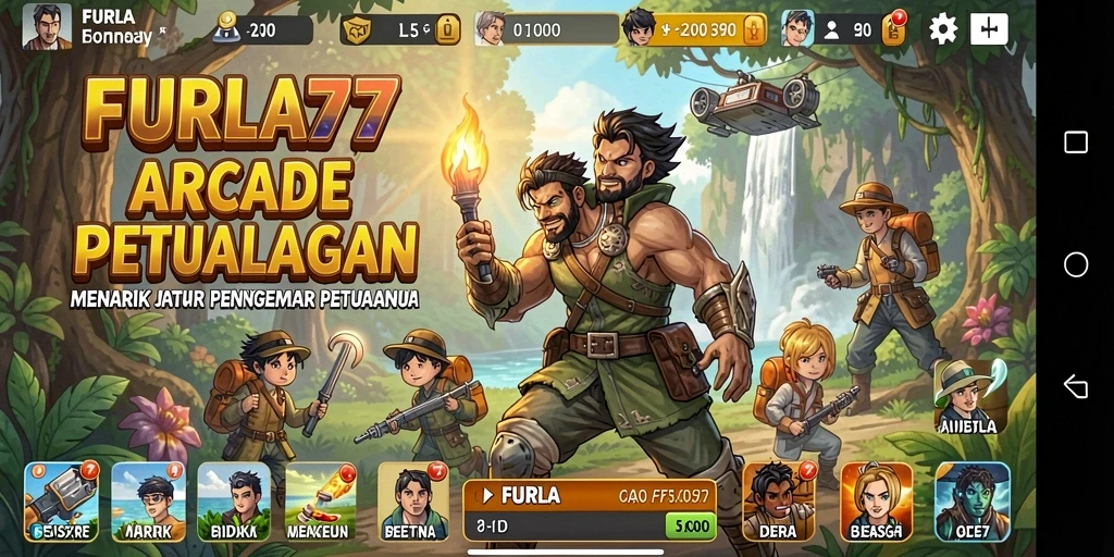 Tampilan menarik dari gameplay FURLA77 yang penuh aksi.
