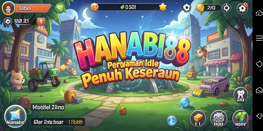 Tangkapan layar utama dari gameplay santai HANABI88.