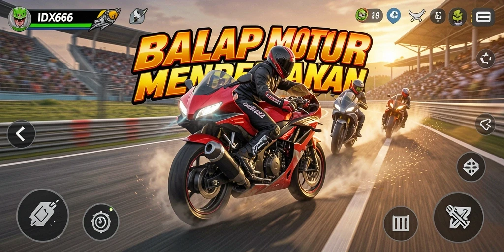 Tampilan gameplay IDX66 yang memukau dan mendebarkan.
