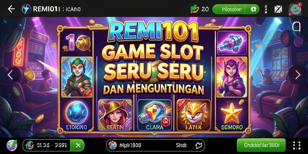 Screenshot menarik dari gameplay REMI101 yang seru.