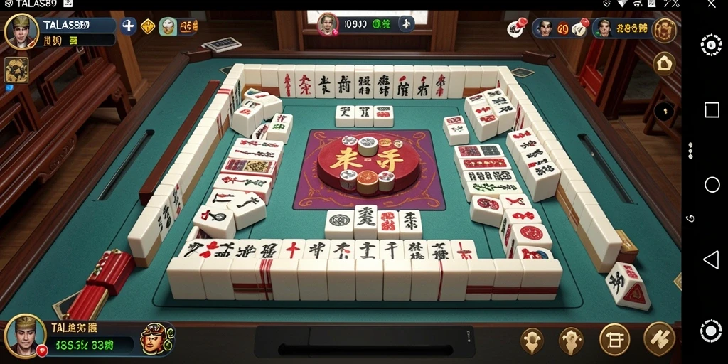 Tampilan gameplay TALAS89 yang penuh warna dan menantang.